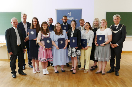 Verleihung von akademischen Graden an der KU Linz