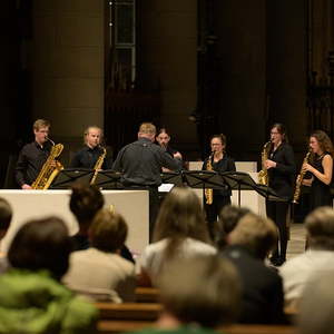 Saxophonensemble der Anton Bruckner Privatuniversität Linz