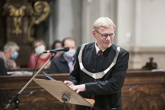 Eröffnung Studienjahr Katholische Privatuni und Verabschiedung Rektor Gruber und öffentliche Amtsübergabe des bisherigen Rektors Prof. Franz Gruber an den neuen Rektor Prof. Christoph Niemand 